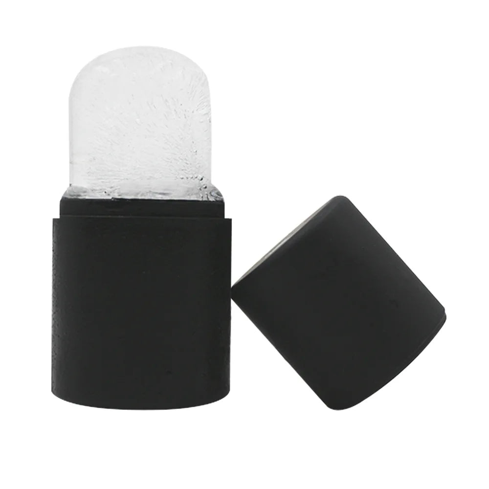 Custom Logo Silicone Facial Ice Roller Reusable Ice Cube Cups Face Ice Ball Massager