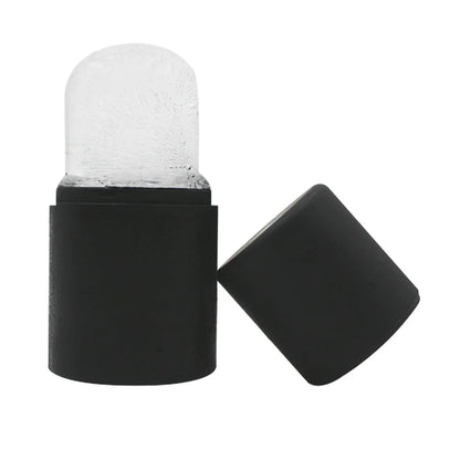Custom Logo Silicone Facial Ice Roller Reusable Ice Cube Cups Face Ice Ball Massager
