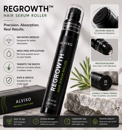 Regrowth™ Hair & Scalp Serum Roller
