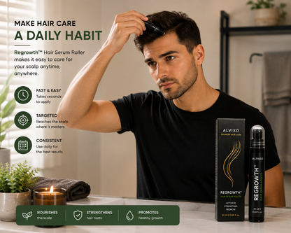 Regrowth™ Hair & Scalp Serum Roller